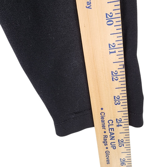 Terramar 1/4 Zip Pullover L Women Thermawool Base Layer Black Thumb Hole Wicking - Picture 7 of 13